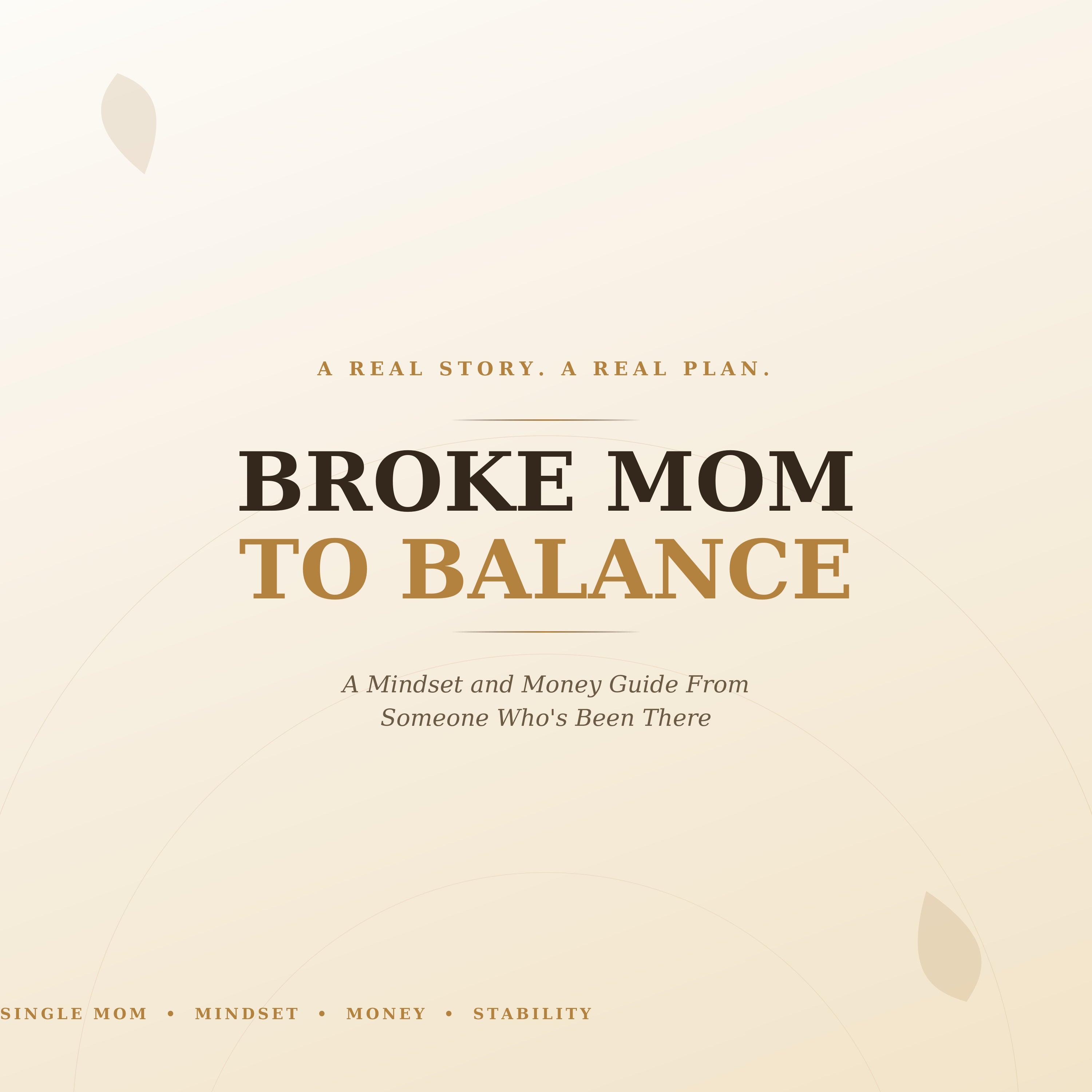 Broke Mom to Balance E-Book isn't theory. It's my path, step by step